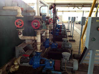 污水泵使用現(xiàn)場